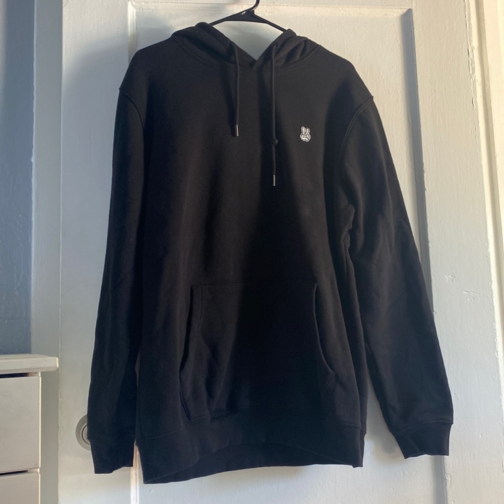 Dutch Bros Peace Sign Black Hoodie